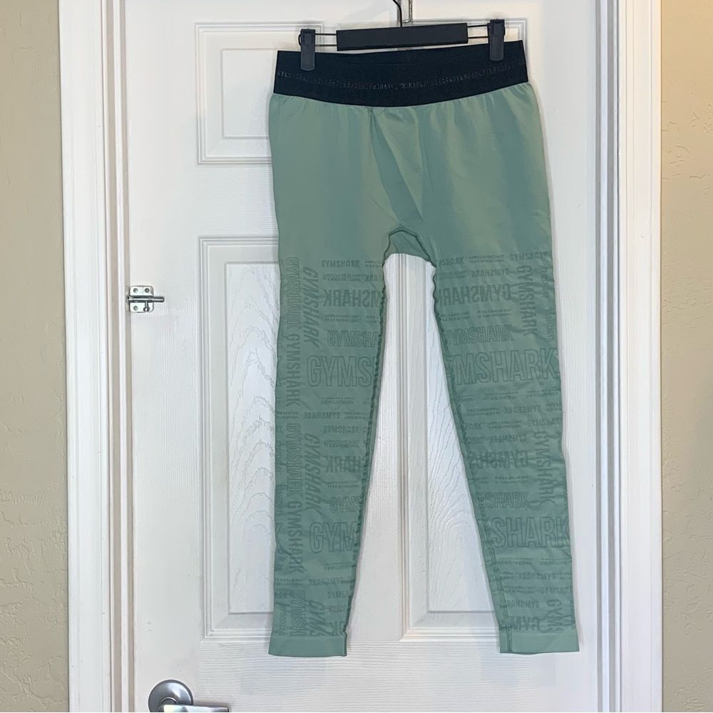 Gymshark Vision Leggings Seafoam Green Size XL